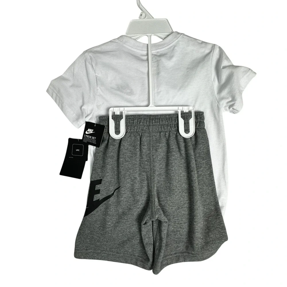 Nike 2PC Set T-Shirt & Shorts Outfit Matching Set Activewear Size 6 NWT - Picture 6 of 9